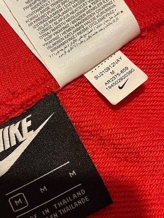 Pantaloncino Nike Rosso