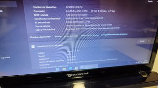Portátil Packard Bell i3 con Windows 11