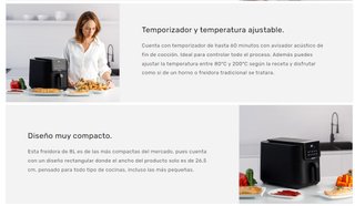 Freidora de Aire TAURUS AERO CRISP 8 Litros