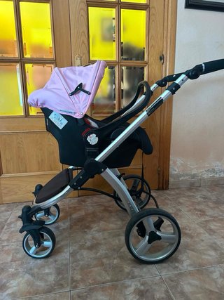Cochecito Bebé Bonarelli Rosa