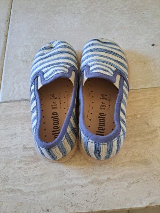 Espadrillas Settenote bambina a righe