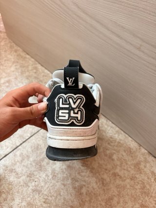 Scarpe Louis Vuitton Skater Nere Bianche