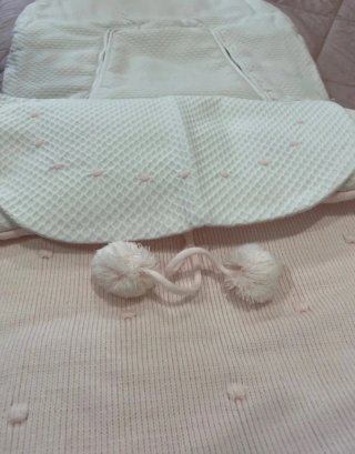 Saco Silla Paseo Bebé Uzturre Rosa