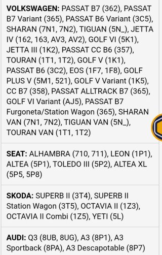 Discos Freno Seat VW Audi Skoda