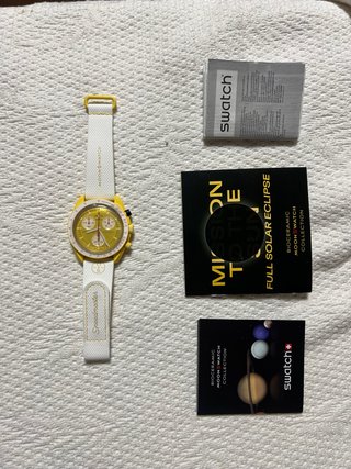 Omega x Swatch Mission to the Sun Solar Eclipse