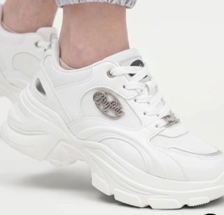 Zapatillas Buffalo Zaya One Blancas/Plata