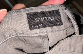 Pantalón Vaquero Gris Caballero Talla 50