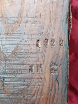Cuartilla o celemín original,año 1922