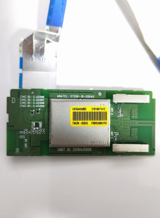 Botón Power y WiFi LG 75NANO906NA
