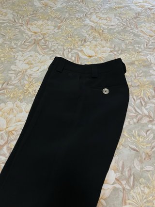 Traje de chaqueta Burberry negro