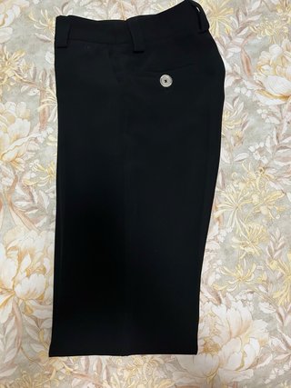 Traje de chaqueta Burberry negro