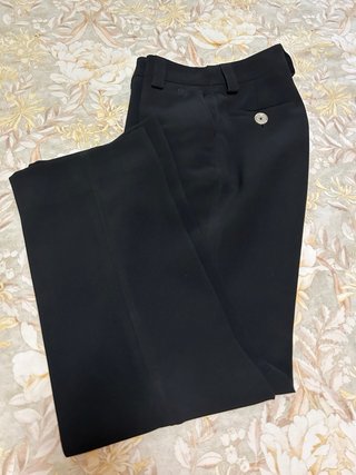 Traje de chaqueta Burberry negro