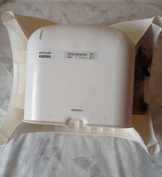 Trona Ikea Antilop con cojín reductor y funda