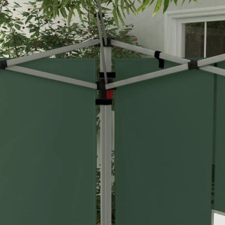 Paredes laterales para carpa verde