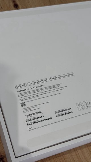 NUEVO Macbook Air M5 15” 1TB