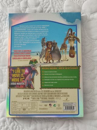 Madagascar DVD Película Infantil Español