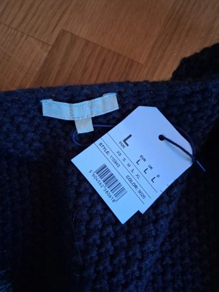 Chaleco peludo sin estrenar Talla L