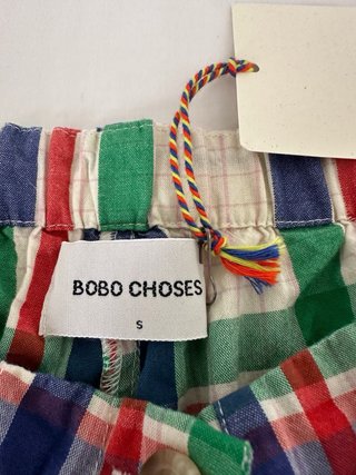 Pantalón Bobo Choses cuadros Talla S