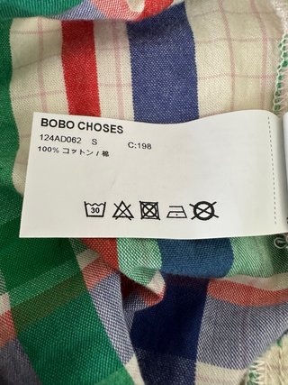 Pantalón Bobo Choses cuadros Talla S