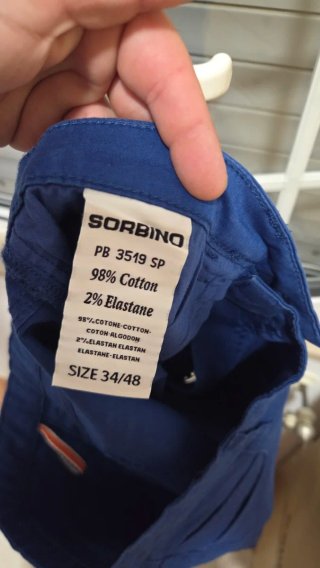 Pantaloncini Sorbino Blu Uomo