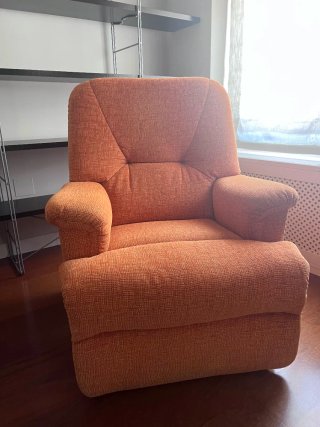 Sillón relax tela