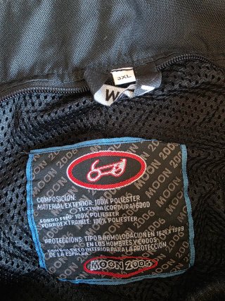 Pantalón de moto negro MOON