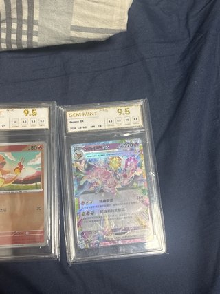 Lote 3 Cartas Pokémon Graduadas TCG Chino