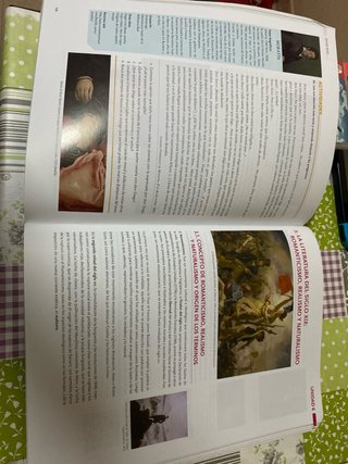 Lengua castellana y literatura, 1 BACH.