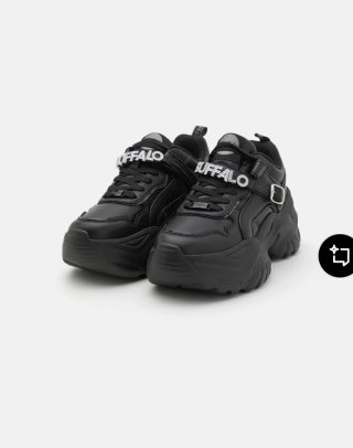 Zapatillas Buffalo Bliss Glam Negras