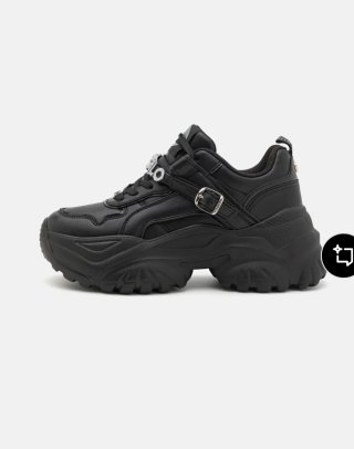 Zapatillas Buffalo Bliss Glam Negras