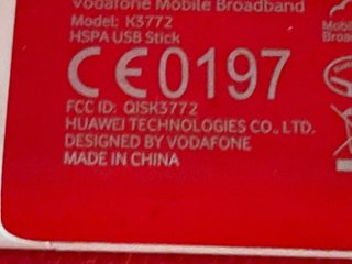 Módem USB Vodafone Huawei K3772 Libre