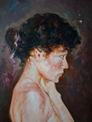 Cuadro de mujer desnuda