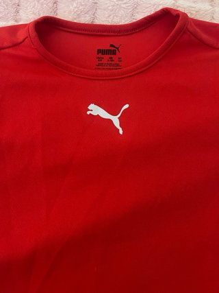 Camiseta Puma Roja Talla 9-10