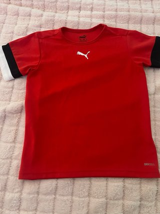 Camiseta Puma Roja Talla 9-10