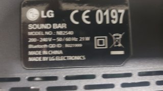LG Sound Bar