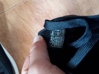 Zapatillas Calvin Klein Mujer Negras Blancas