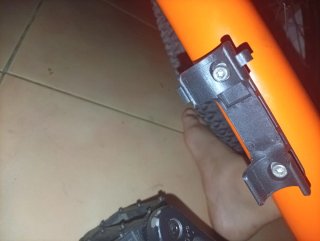 Bomba de aire portátil para bicicleta