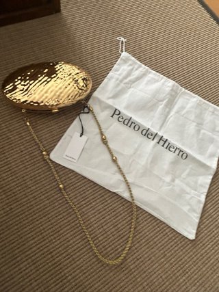 Bolso de fiesta Pedro del Hierro dorado