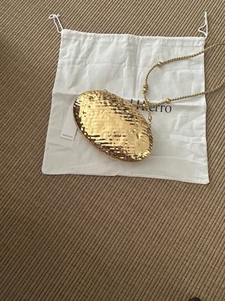 Bolso de fiesta Pedro del Hierro dorado