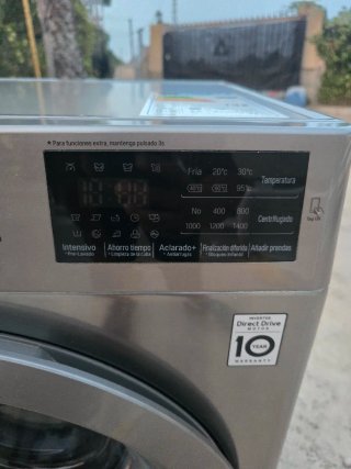 Lavadora LG 8kg Direct Drive A++