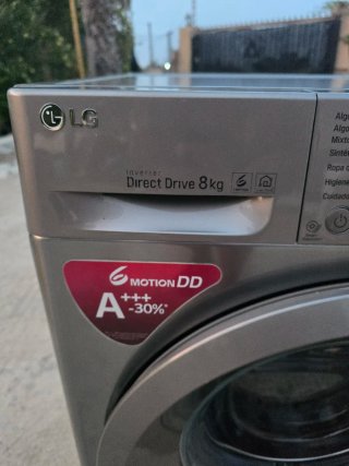 Lavadora LG 8kg Direct Drive A++