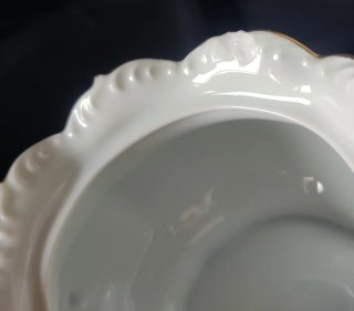 JUEGO DE CAFÉ PORCELANA CAPEANS LUIS XV