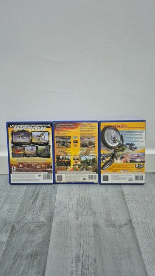Pack 3 Juegos Motocross PS2 (MTX + SX)
