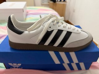 Adidas Samba Blancas y Negras