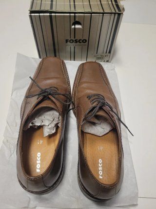 Zapatos caballero Fosco piel marrón talla 41