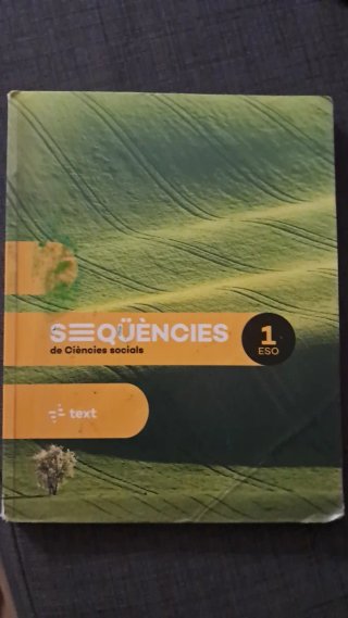 Seqüències de Ciències Socials, 1 ESO.