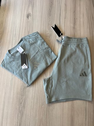 Conjunto Adidas T-shirt y Short Oversize L