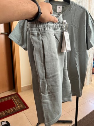Conjunto Adidas T-shirt y Short Oversize L