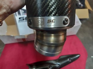 Tubo de escape SC Project GP M2 Homologado