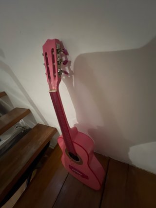 Guitarra Clásica Rosa